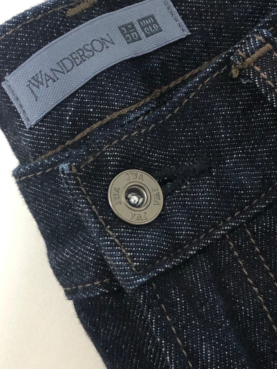 유니클로 jw 앤더슨 스트레이트 진 navy 상품이미지2