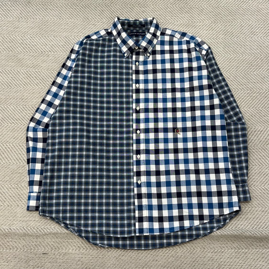 타미힐피거 멀티체크 셔츠 r4006 상품이미지1