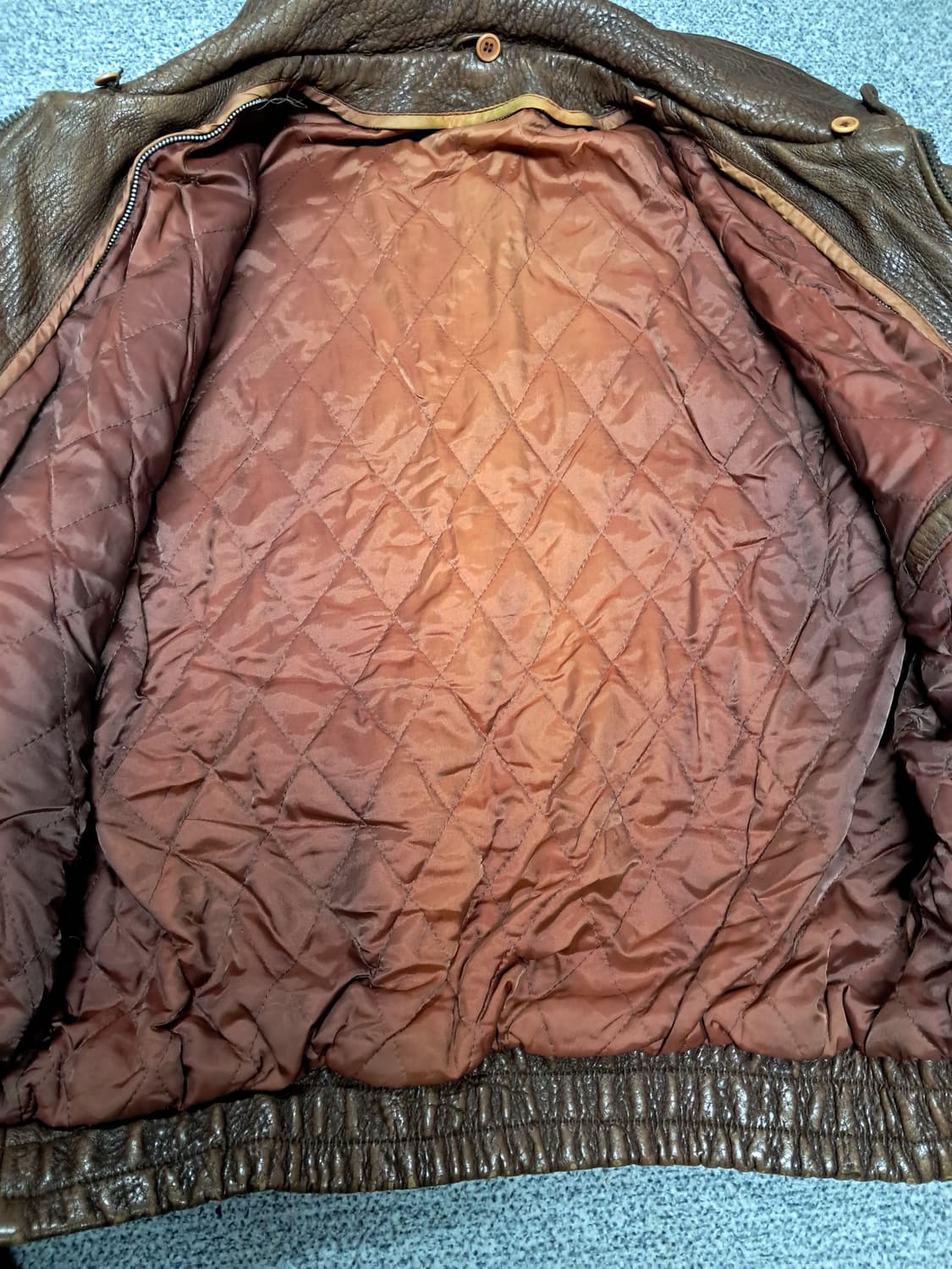 빈티지a2가죽자켓 상품이미지4