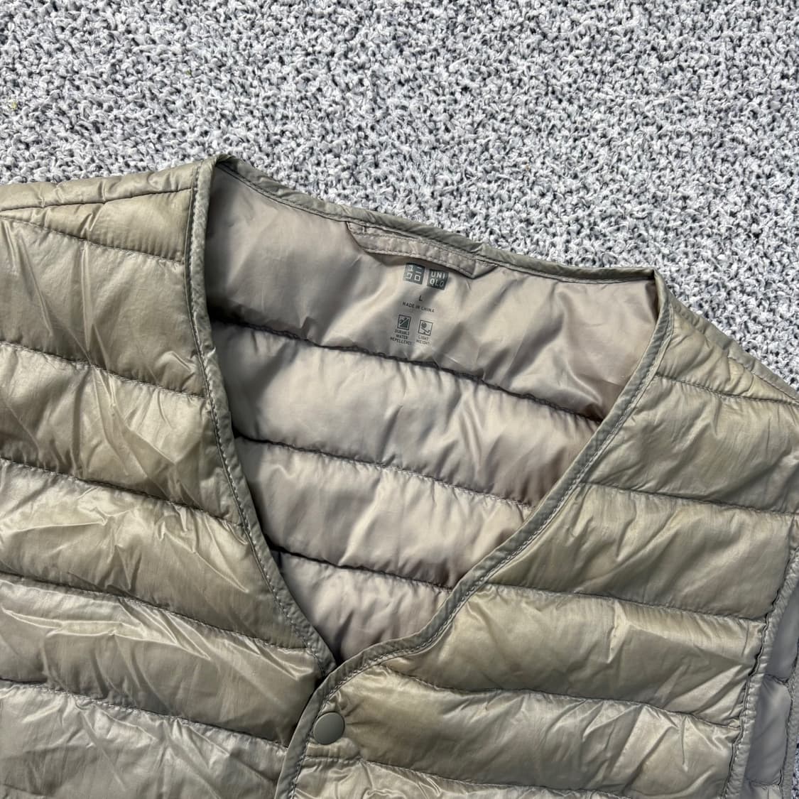 L 유니클로 여성 경량 다운 조끼 베스트 0413J 상품이미지2