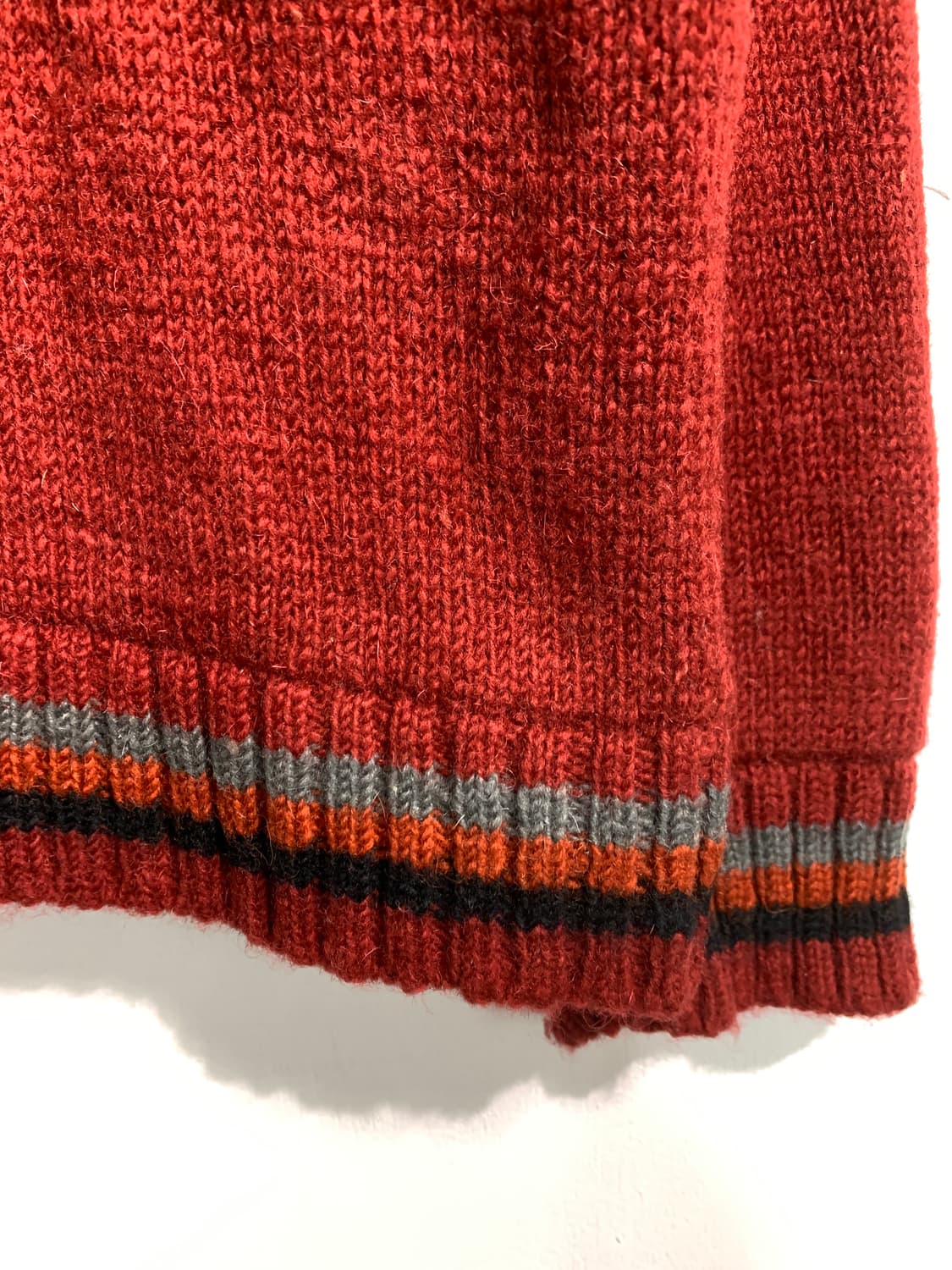 Wool 100% 캐나다 니트후드집업 s (made in nepal) 상품이미지8