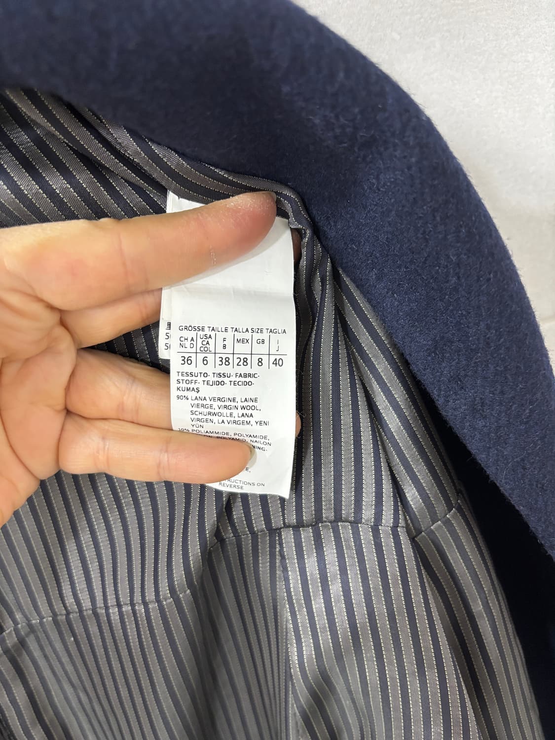 정품)막스마라 롱 코트 상품이미지7