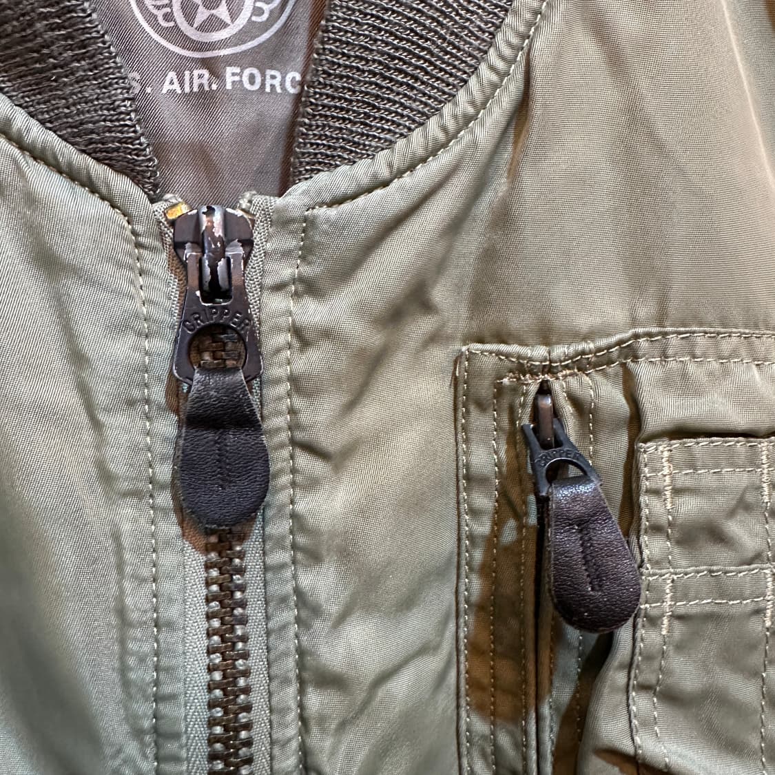 US Ma-1 미군 항공 베스트  상품이미지3