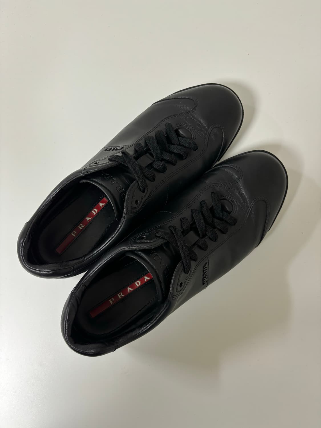 Prada sports military leather shoes 상품이미지1