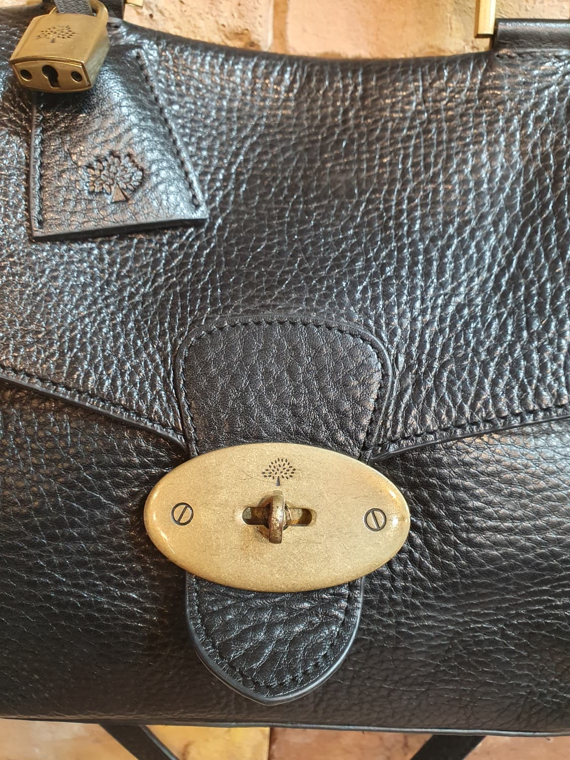 멀버리 블랙토트백 상품이미지3