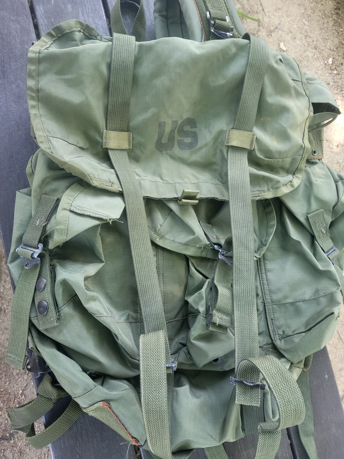 미군정품 미디움사이즈 엘리스팩  상품이미지1