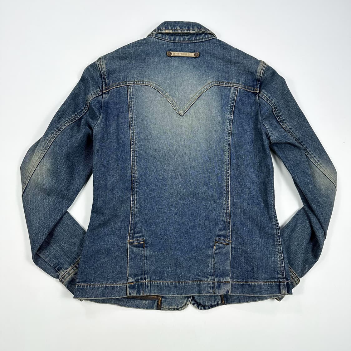 리바이스 오리지널 여성 웨스턴 데님 트러커자켓 여성M 상품이미지3