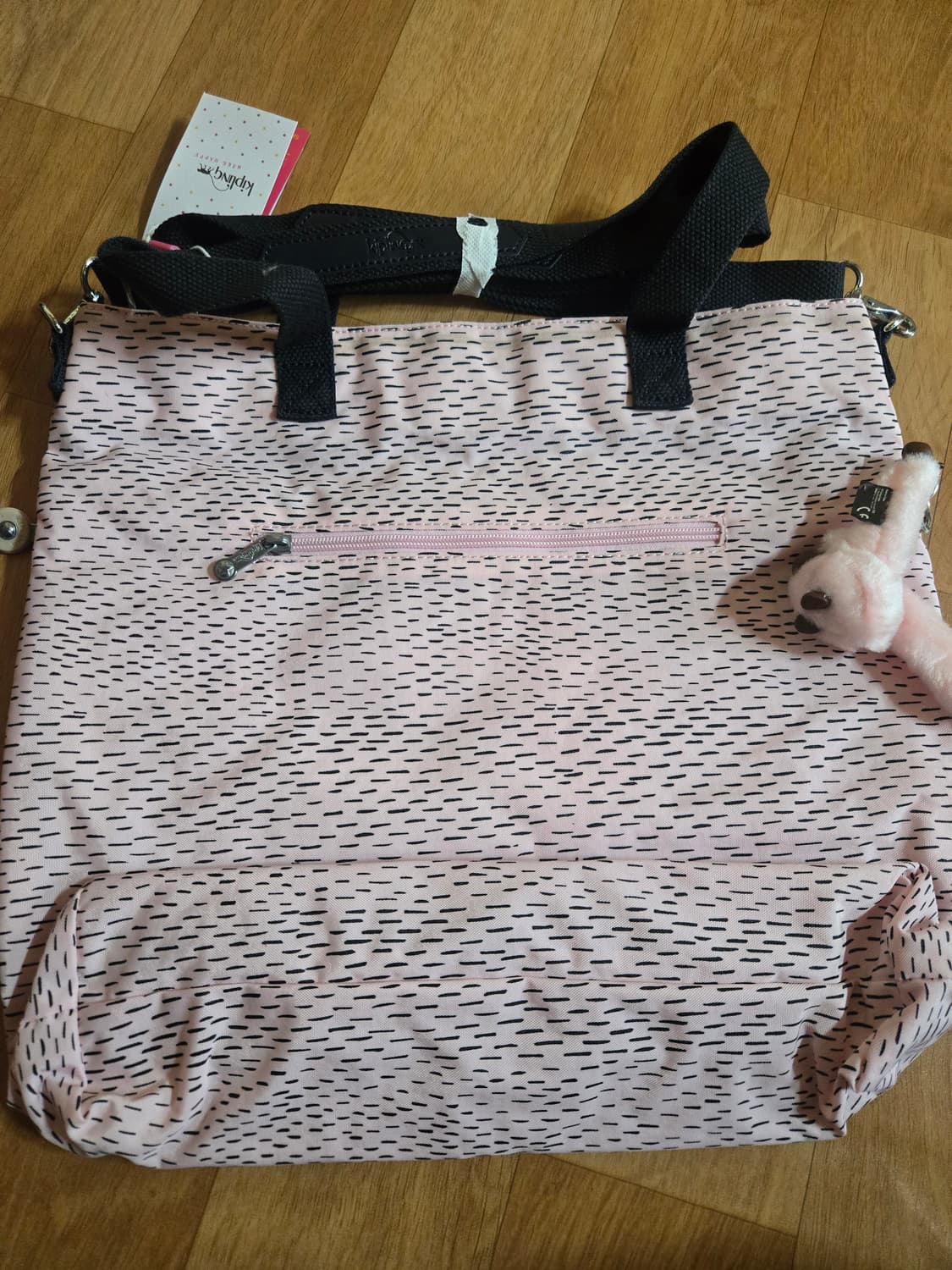 키플링 정품  베이비핑크 에코백 크로스백 상품이미지5