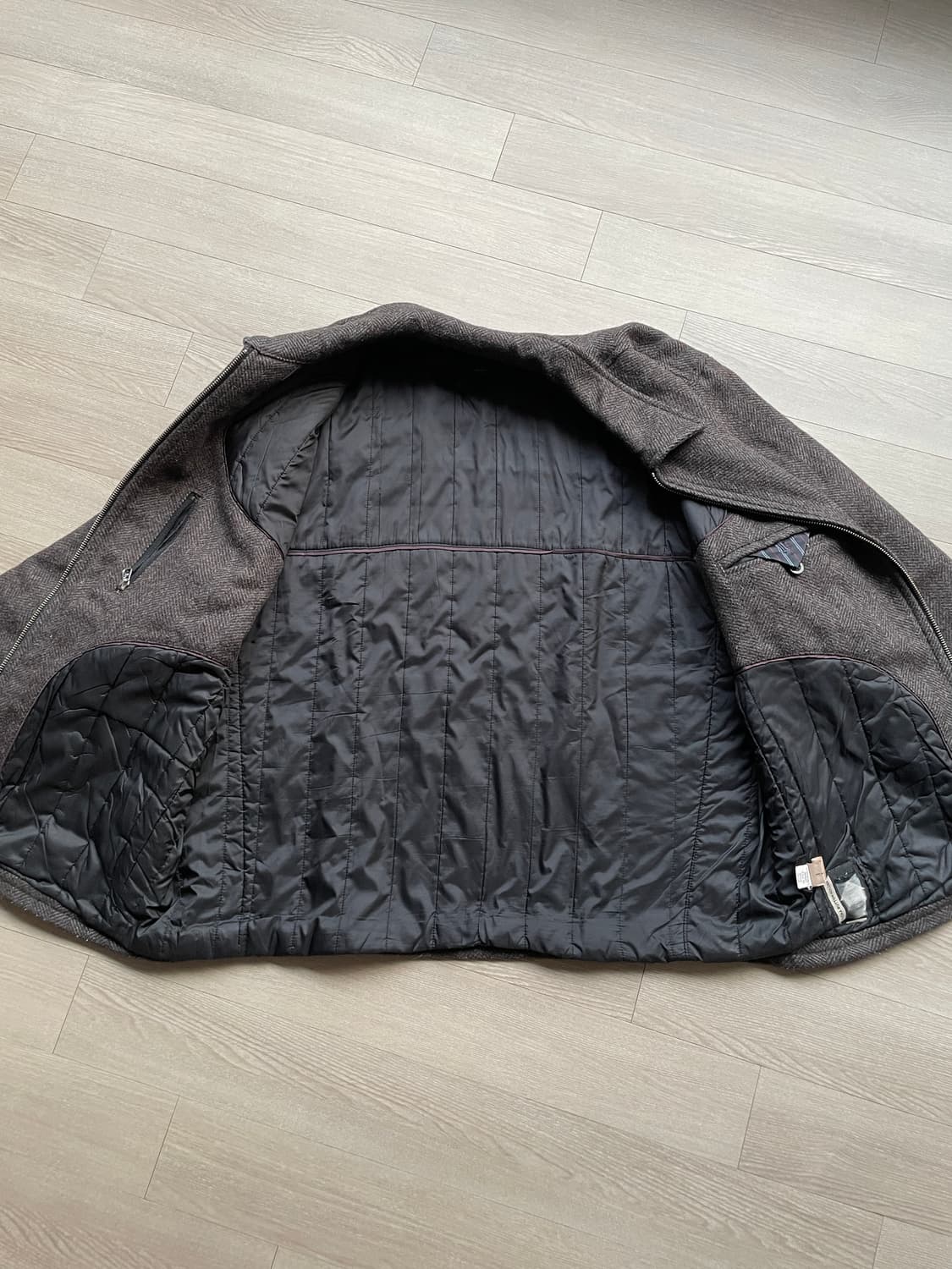 올드갭 울 헤링본 블루종 자켓 상품이미지6