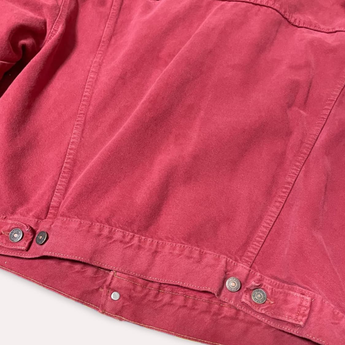 Levi's Type 3 jacket orange 오렌지 데님 트러커 상품이미지3