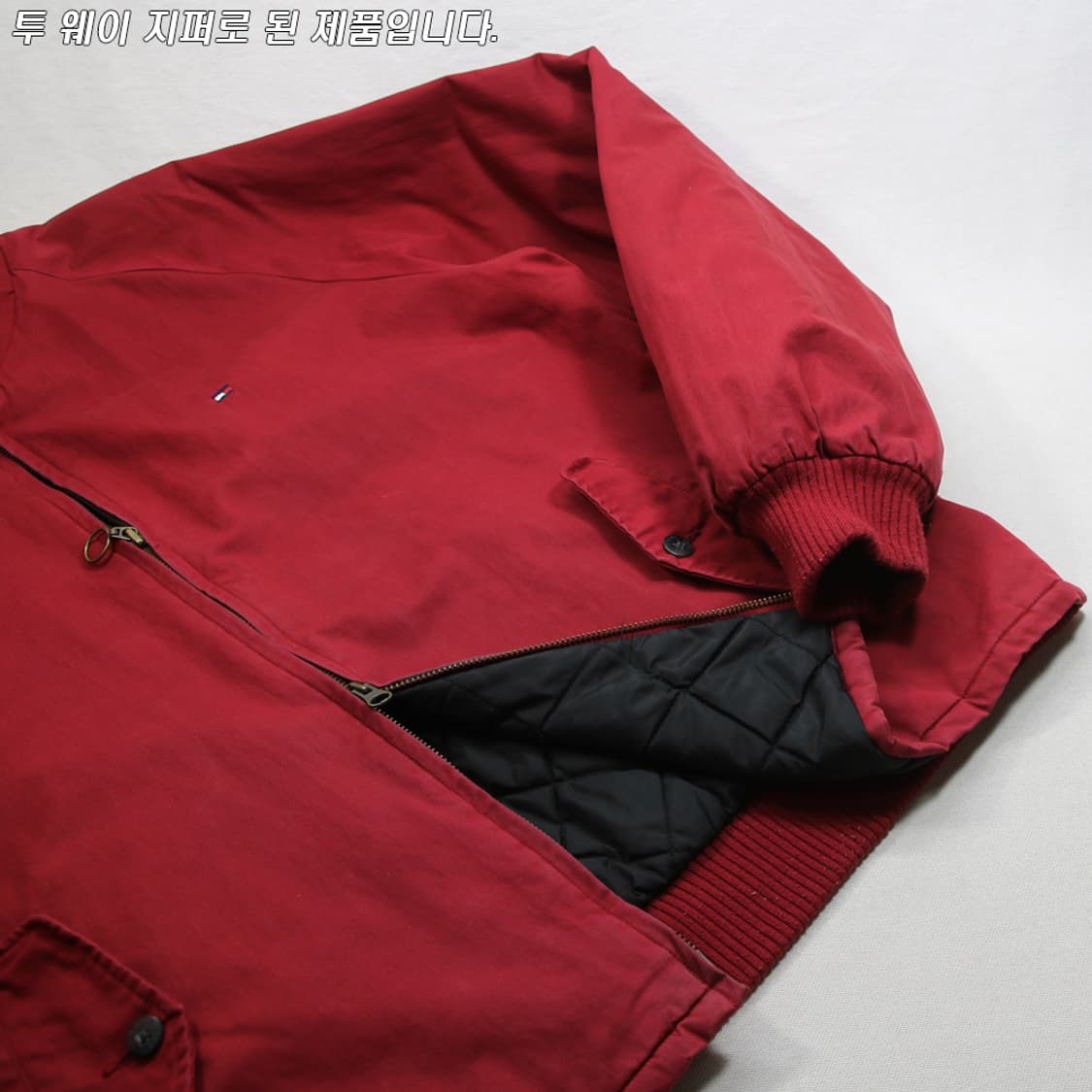 (착용컷) TOMMY HILFIGER 헤링턴 자켓 (남성용 105) 상품이미지8