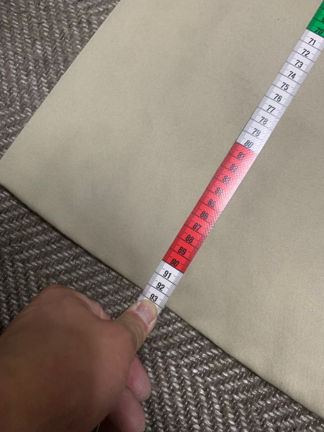 버버리 트렌치코트 베이지 체크안감 맥코트 하프코트 상품이미지8