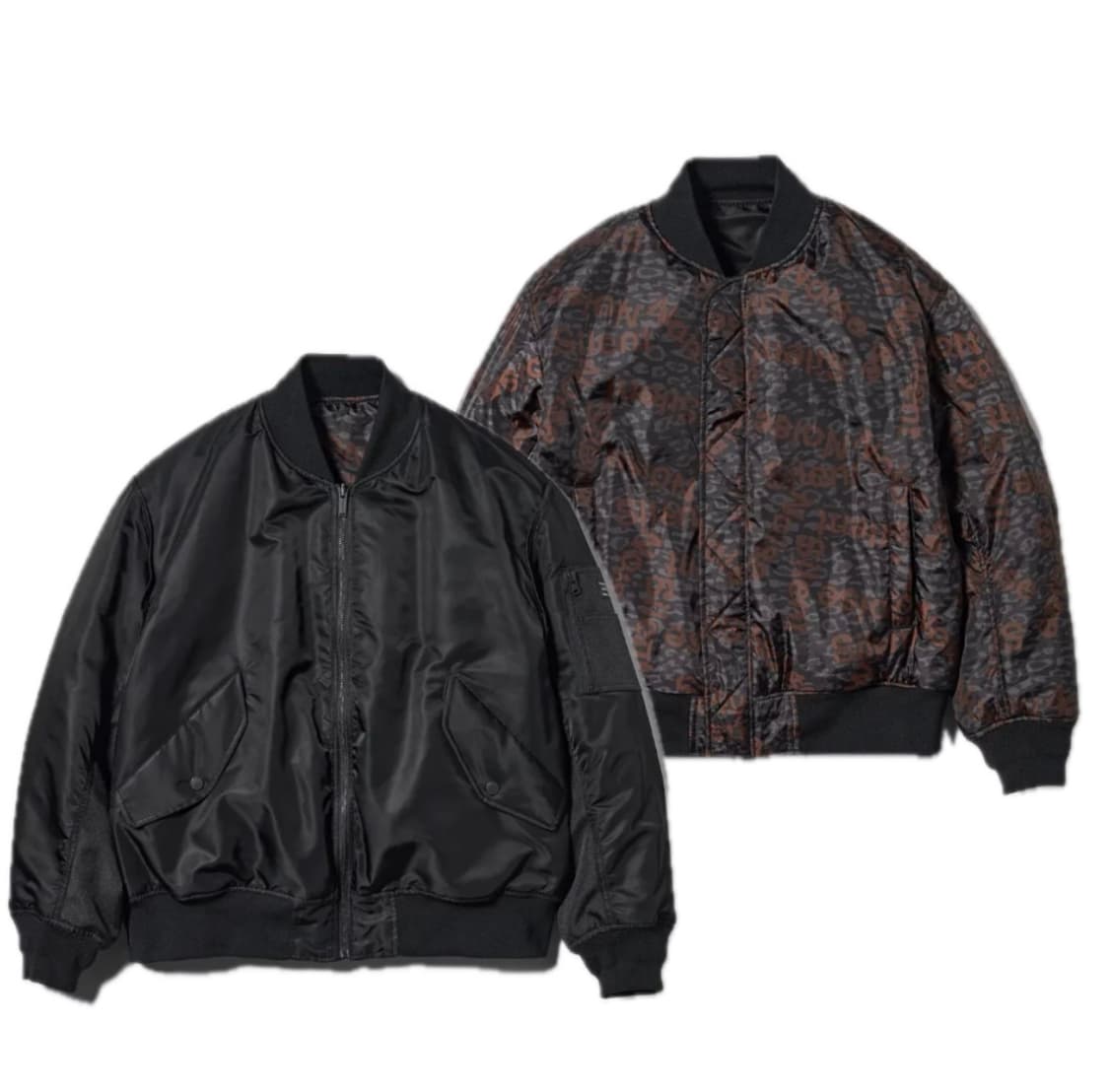 GU x 언더커버 콜라보 리버시블 블루종 새상품 상품이미지4