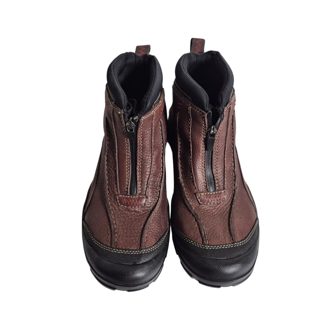 260-265) 빈티지 Clarks 클락스 언스트럭처드 집 레더 부츠 상품이미지5