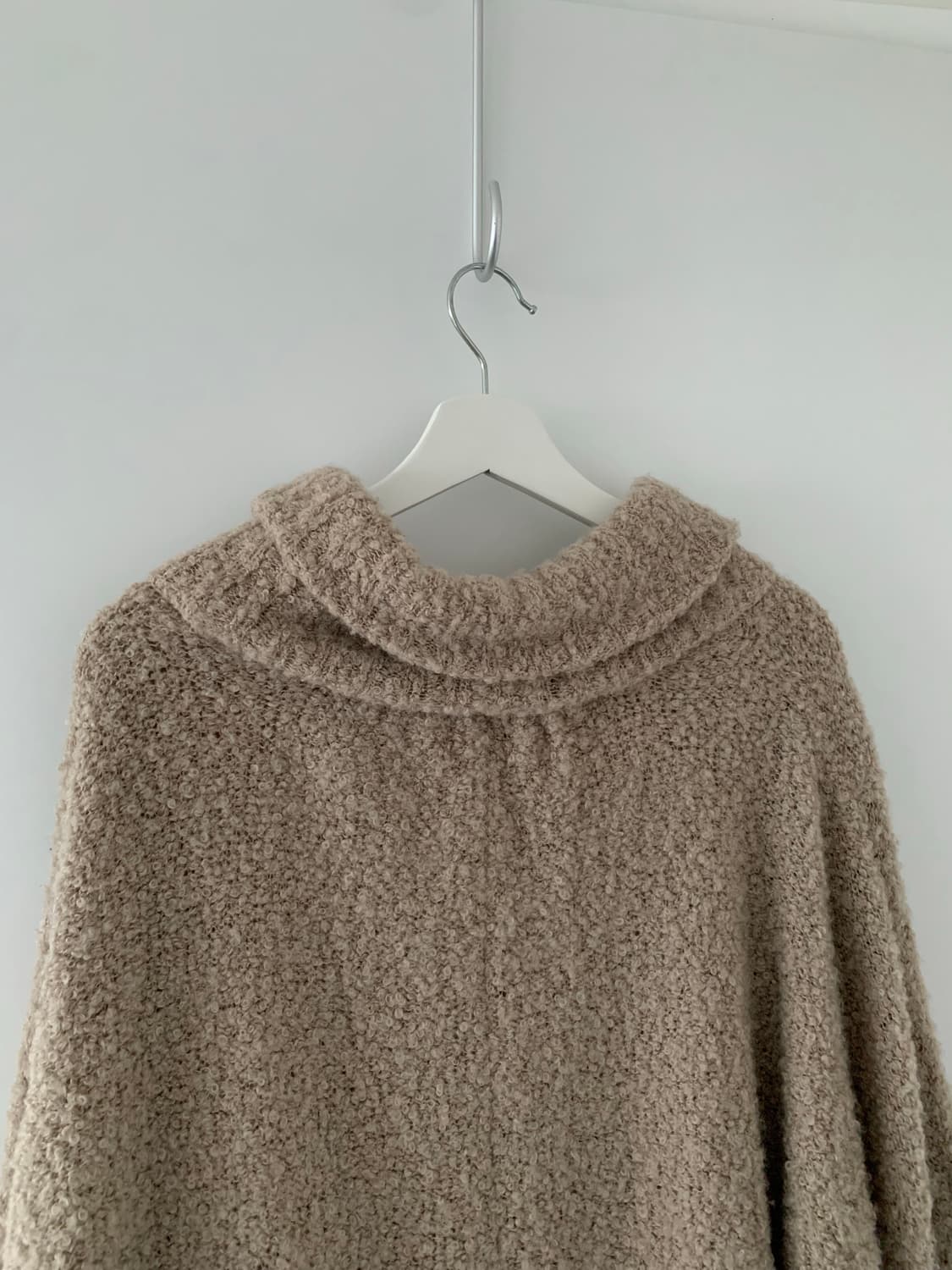 베이지 브이넥 가디건 상품이미지5