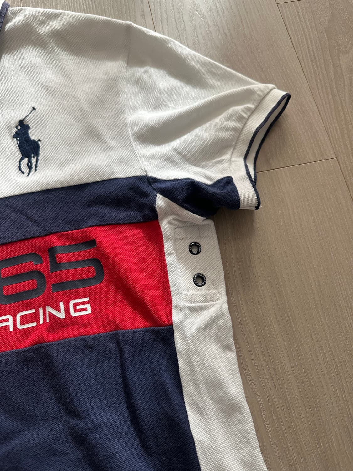 빈티지 폴로 치프키프 빅포니 레이싱 카라 반팔 티셔츠 상품이미지5