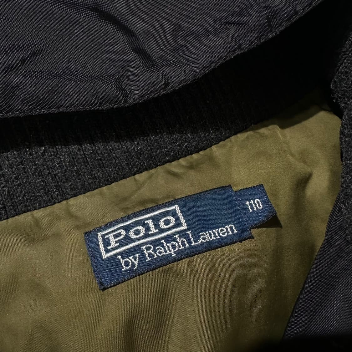 폴로 랄프로렌 다운 패딩 파카 블랙 상품이미지5