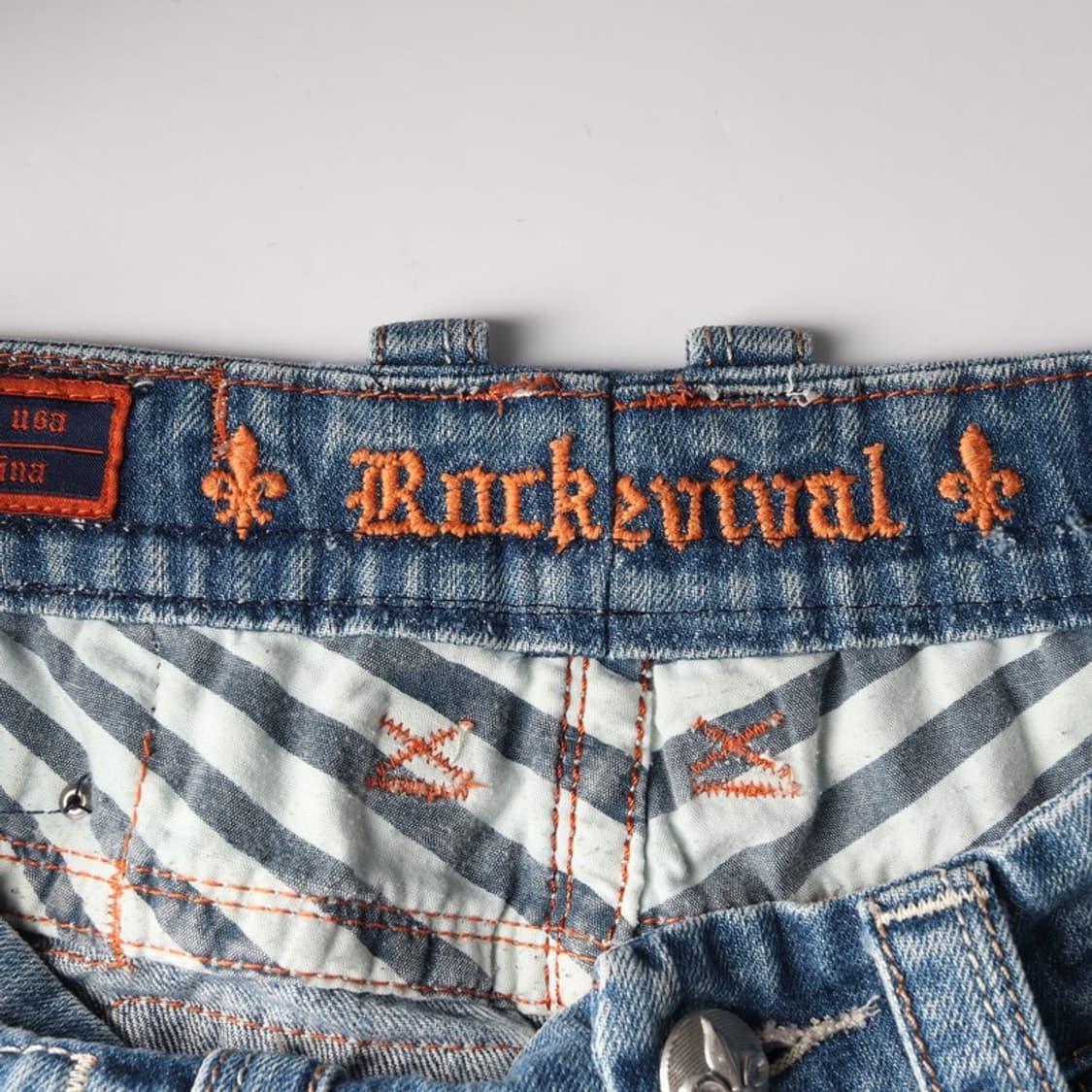 락리바이벌 Andre J 스트레이트 빈티지 워싱 데님 상품이미지6