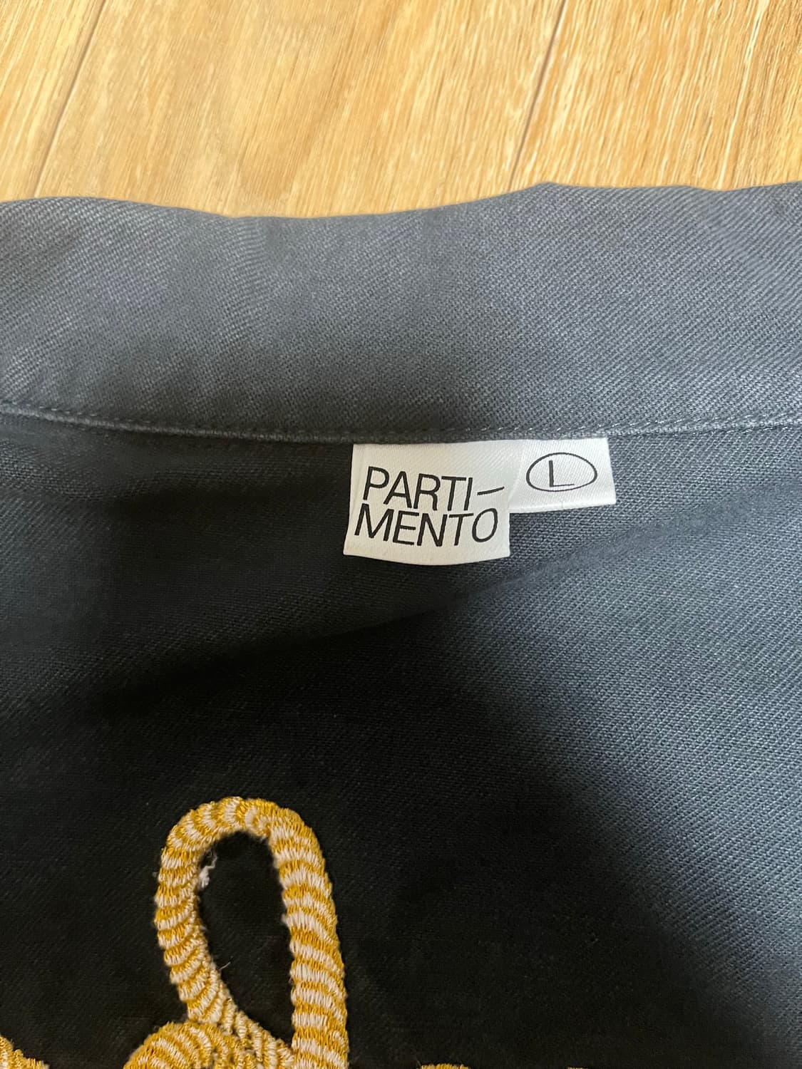 파르티멘토 VTG 워시드 집업 블루종 네이비 상품이미지3