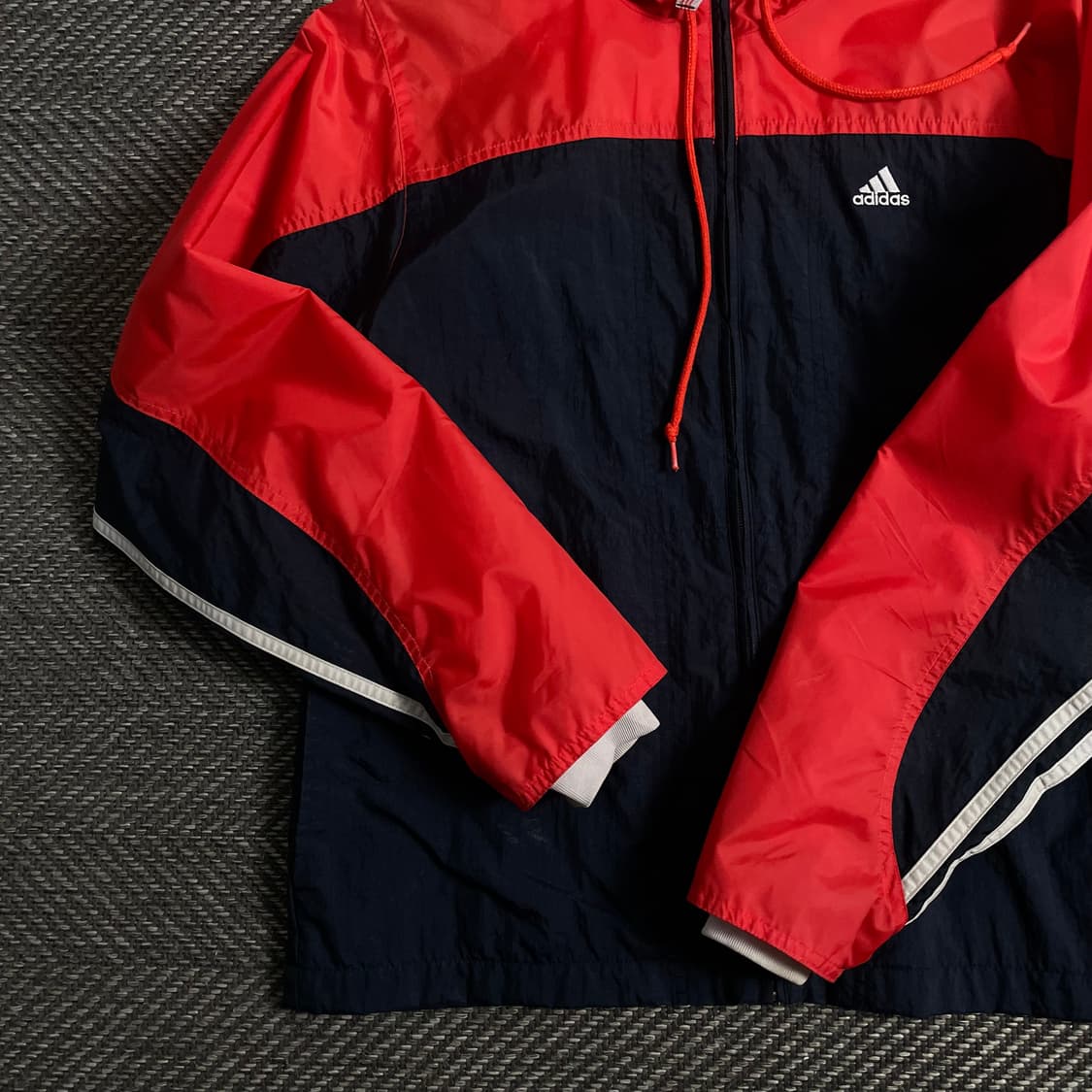 아디다스 올드스쿨 나일론 배색 바람막이o 3860 상품이미지3