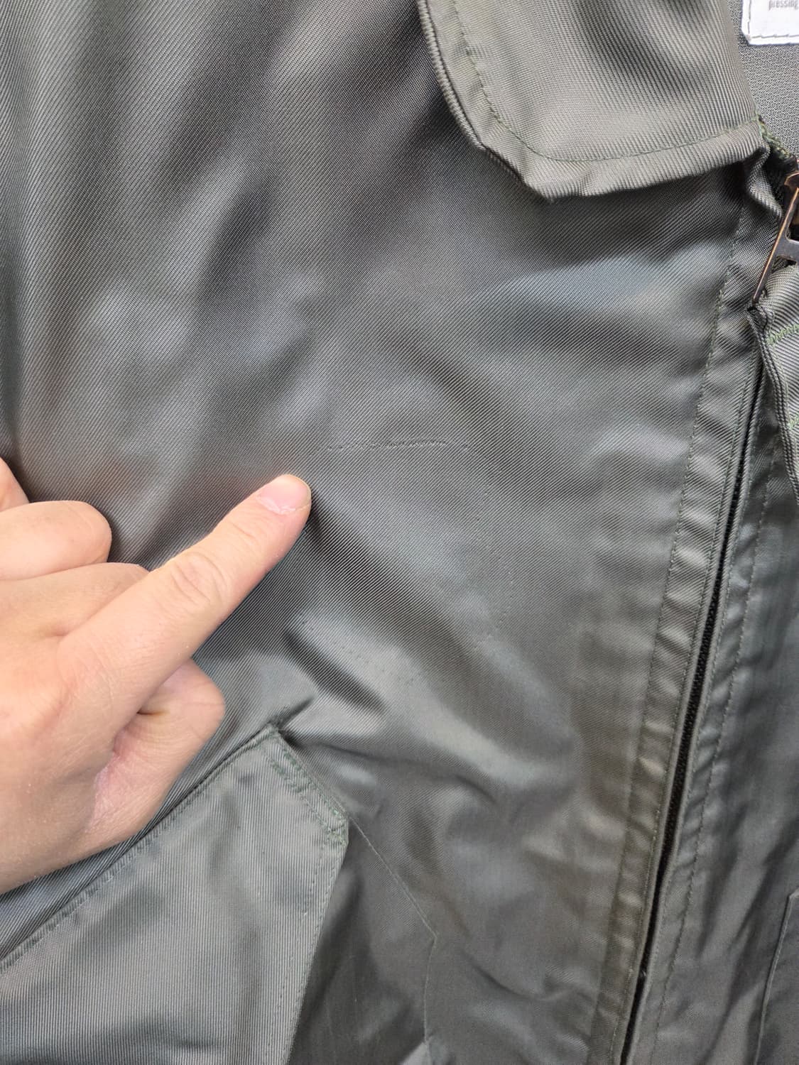 밀리터리 에어포스 cwu-36p 플라이트 항공자켓 L 상품이미지5