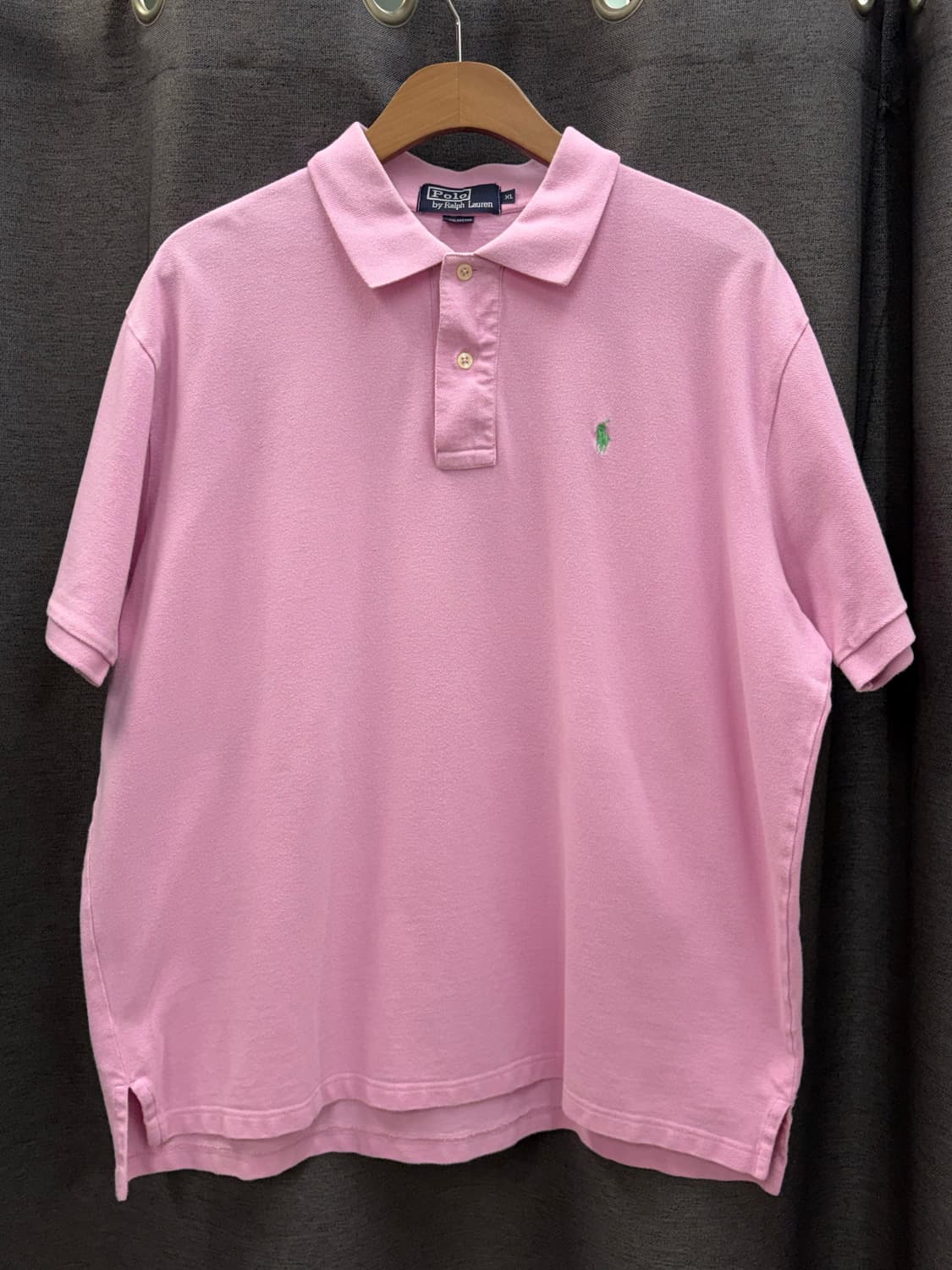 폴로 랄프로렌 반팔 PK 카라 티 핑크 XL 상품이미지1