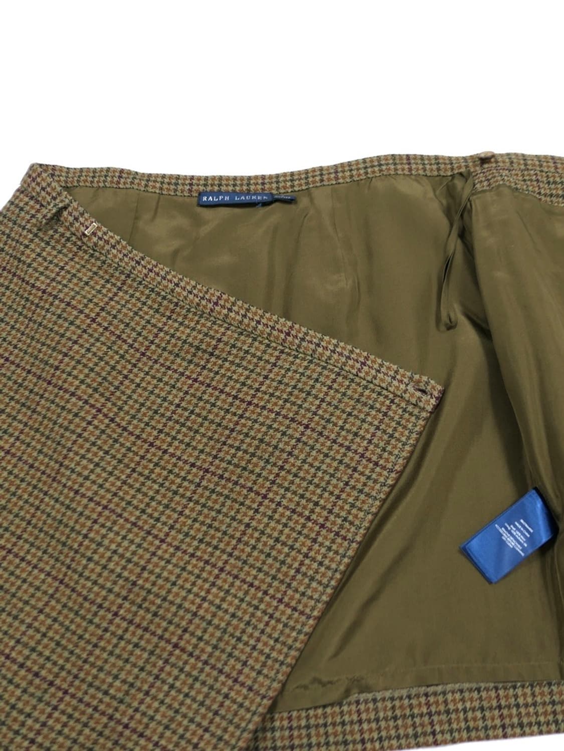 Ralph Lauren houndstooth wrap skirt 상품이미지3