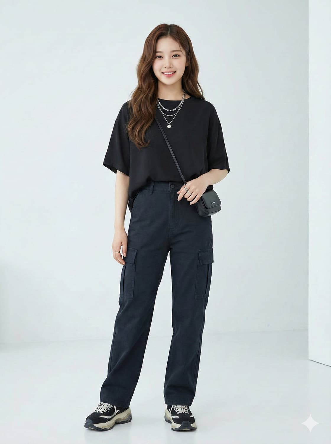 띠어리. 여자 블랙 반팔 티셔츠_S 상품이미지1