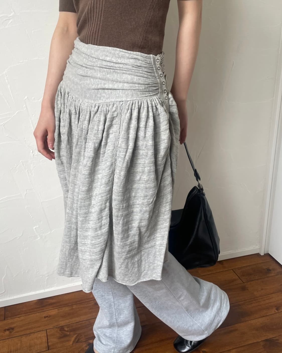 cotton knit  skirt 상품이미지3