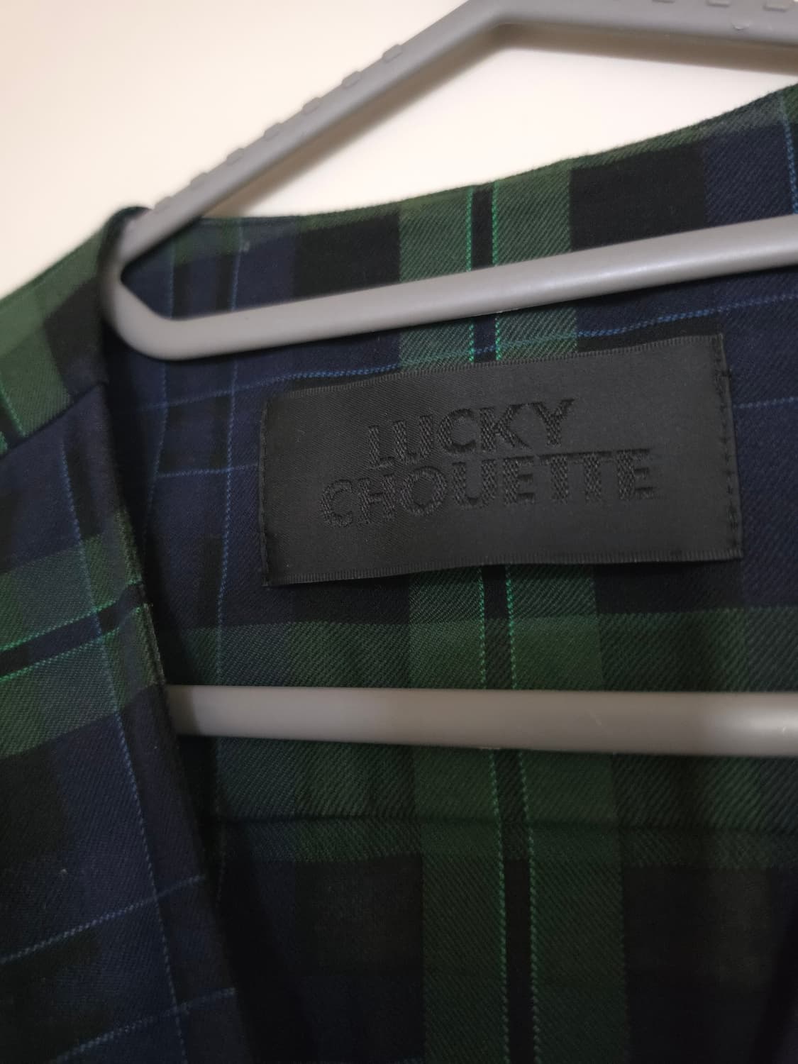 럭키슈에뜨 면 체크 블라우스 상품이미지6