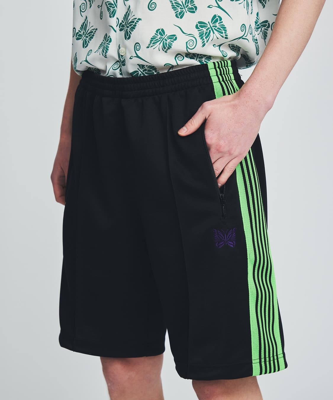 NEEDLES 니들스 × STUDIOUS 별주 트랙 쇼츠 팬츠  상품이미지1