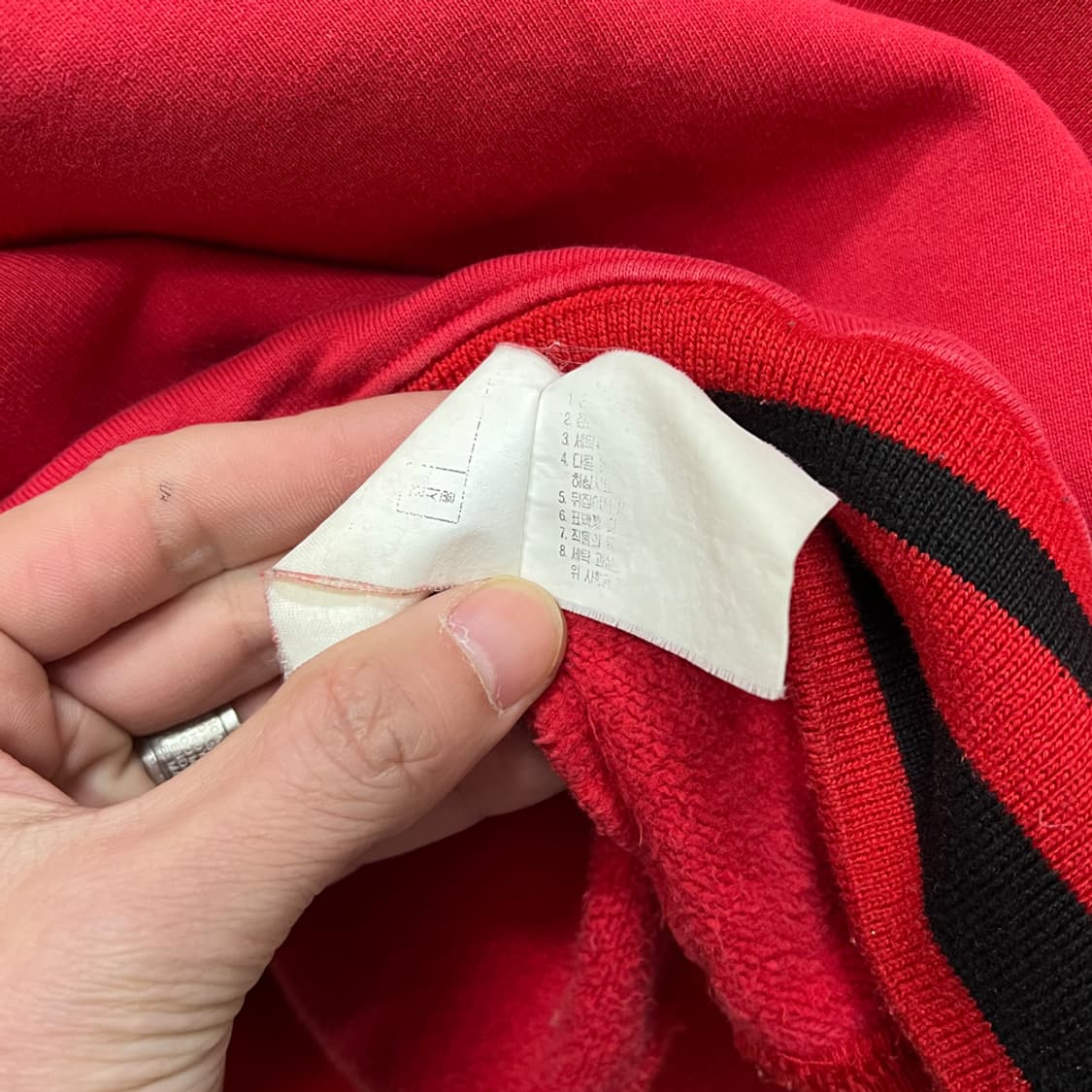 90s MF 마자플라바 자수 스펠아웃 스웻 맨투맨 100 상품이미지4