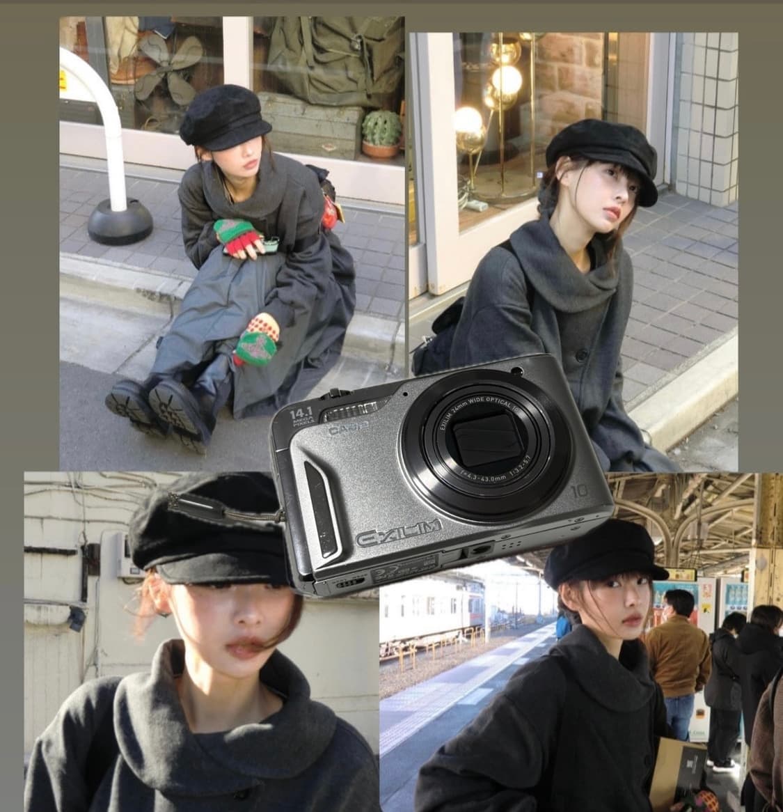 풀박 빈티지 디카 츄 디카 카시오 엑슬림 EX-H15 작례o 상품이미지1