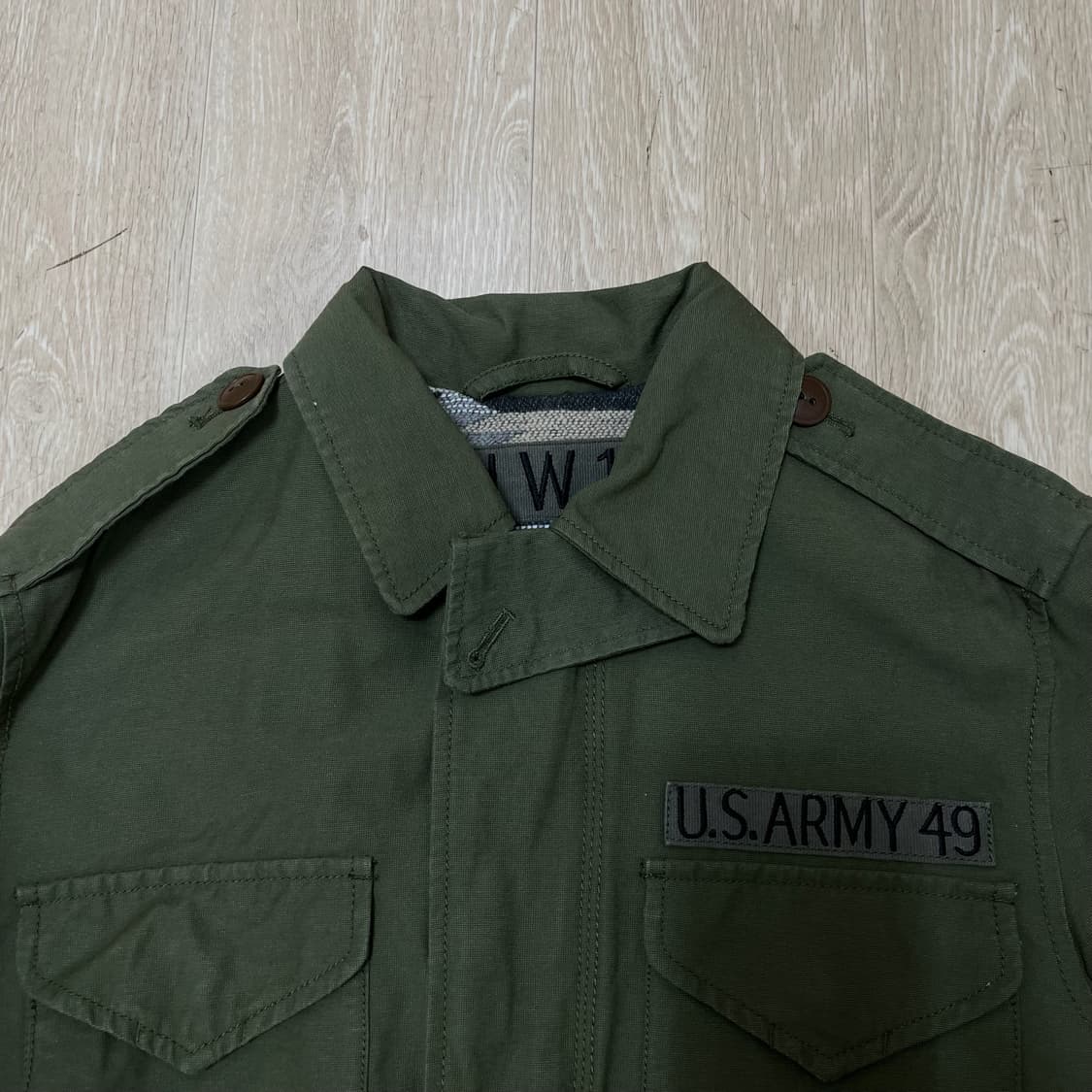 후아유 미군 밀리터리 와펜 M-51 필드 야상자켓 [카키] S/90 상품이미지2