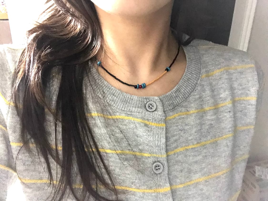 [휘마쿠마] 선율조각 목걸이 상품이미지5