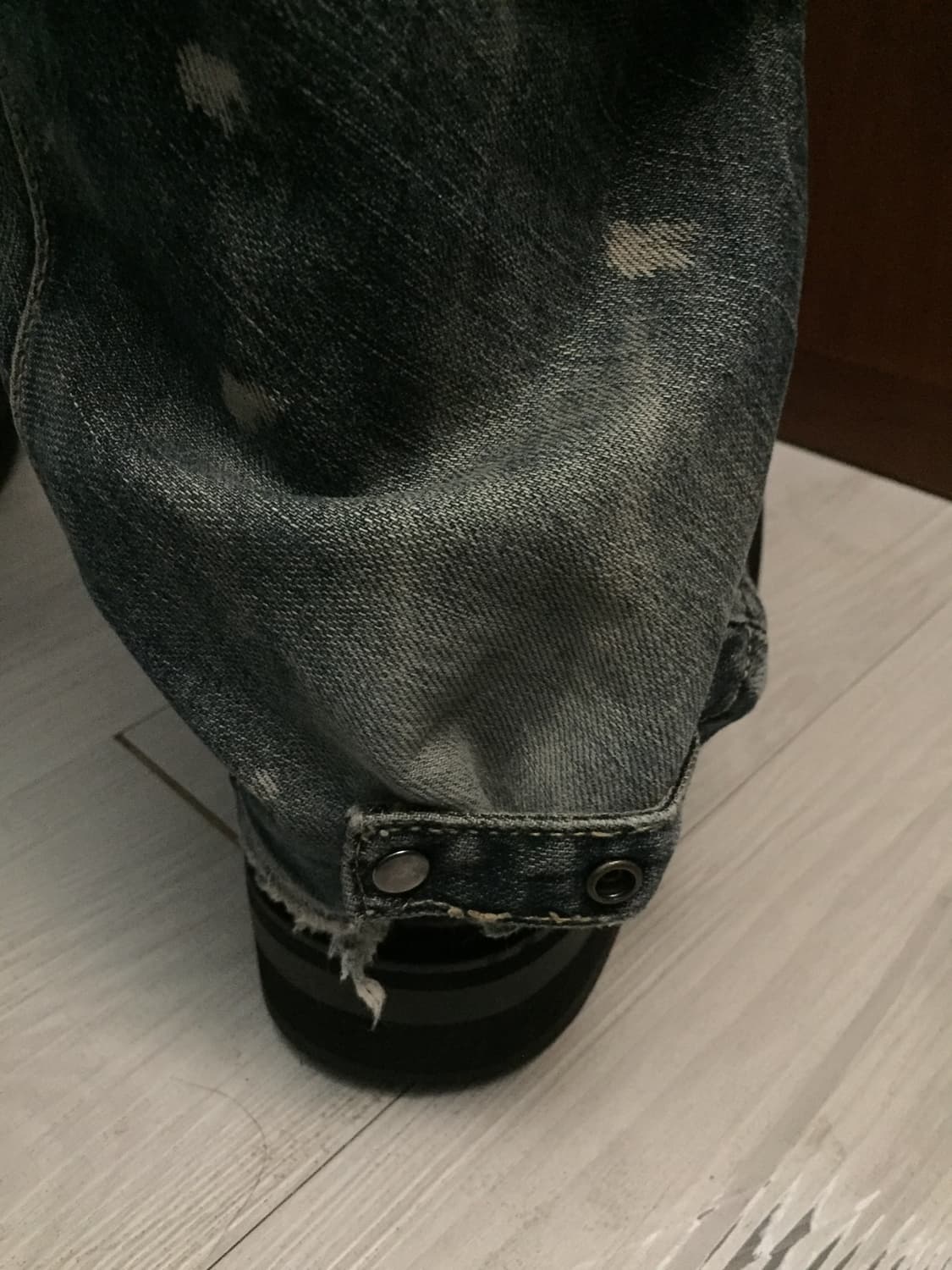 PPFM 커브드 데님 팬츠 상품이미지6