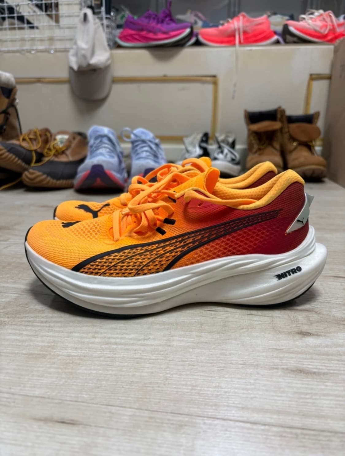 푸마 니트로 오렌지 런닝화 240 상품이미지1