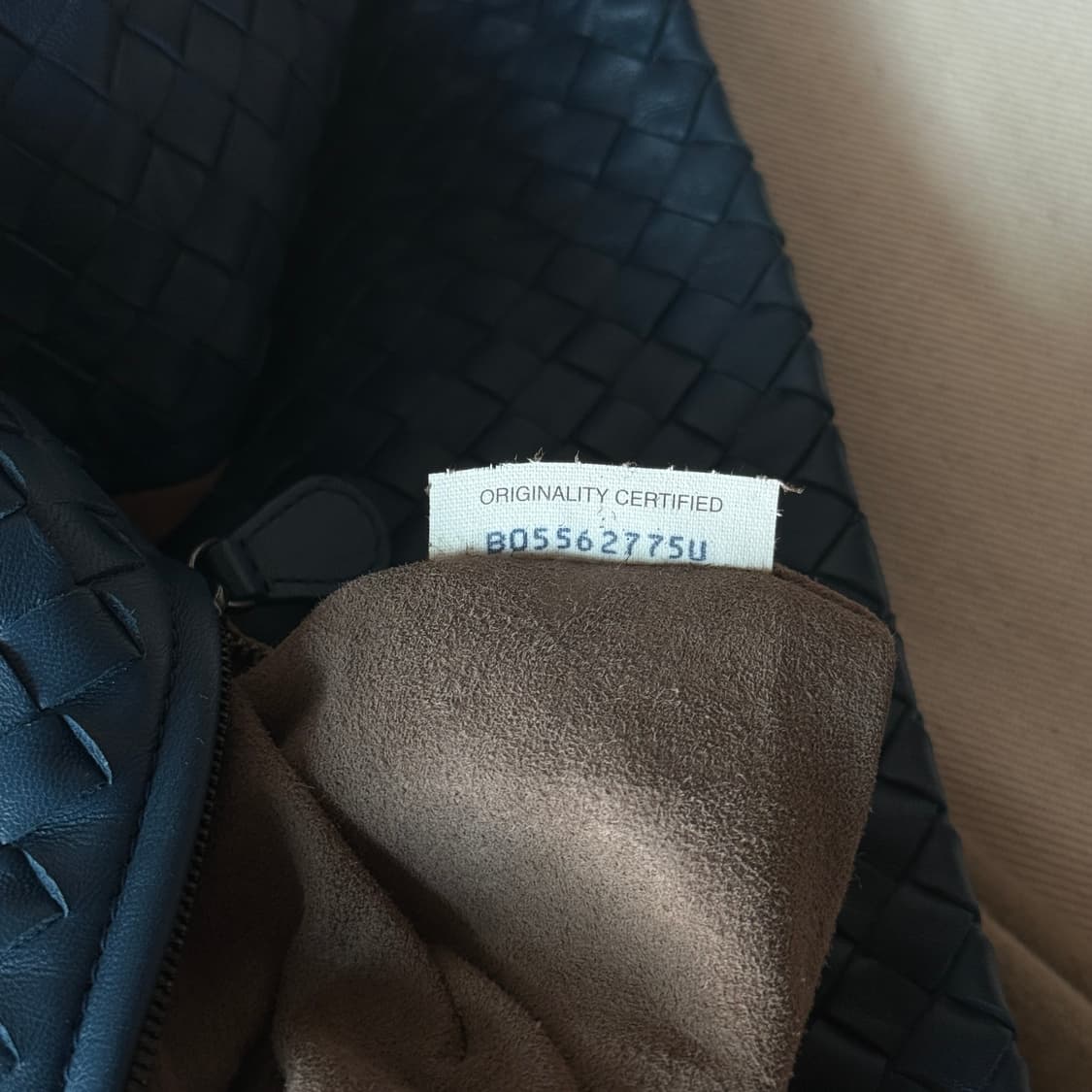 보테가 베네타 인트레치아토 나파레더 토트백 cesta 상품이미지8