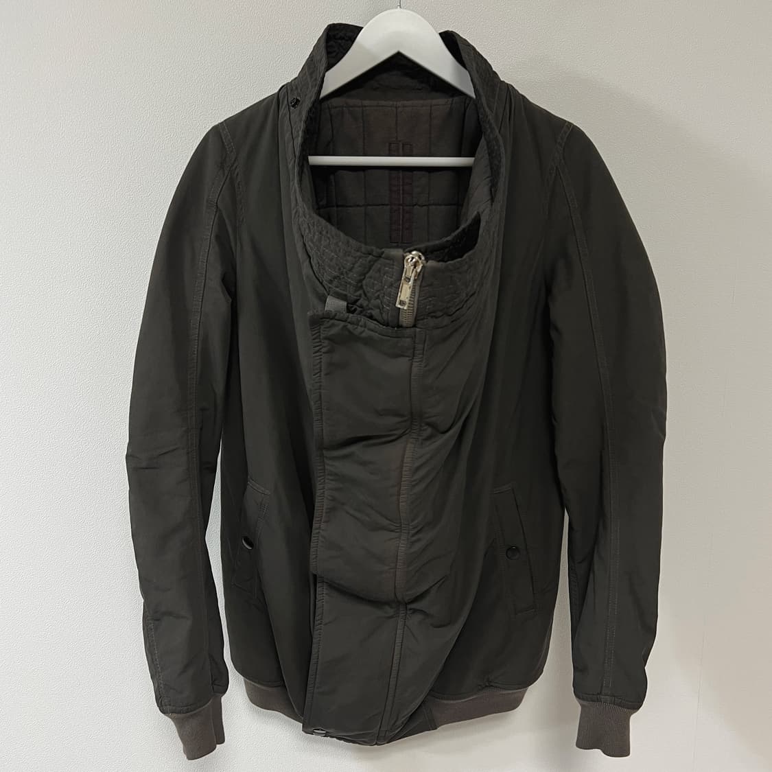 릭오웬스 14FW 익스플로더 파카 집업 봄버 자켓 다크 더스트 상품이미지2