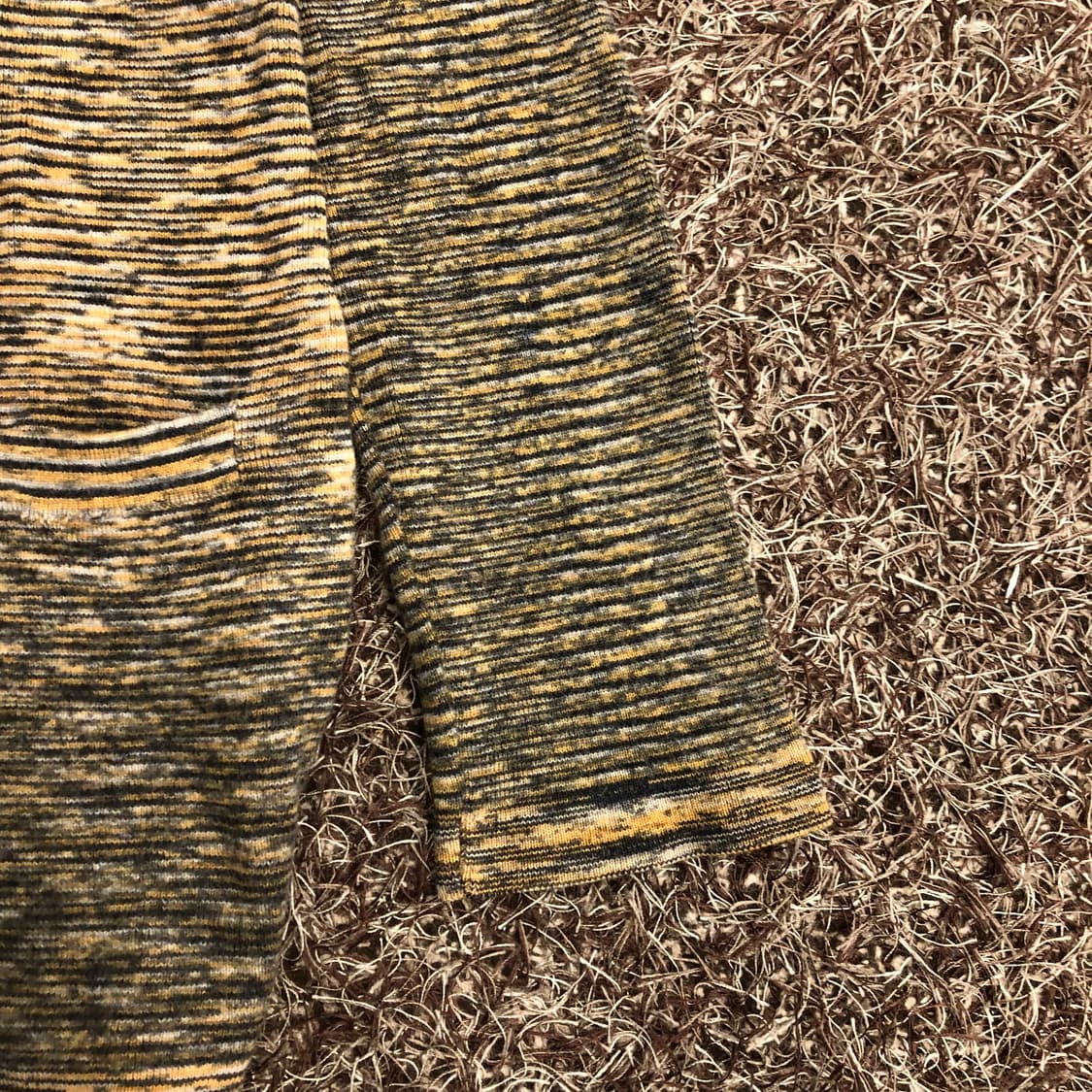 미쏘니 멀티컬러 울 패턴 가디건  상품이미지3