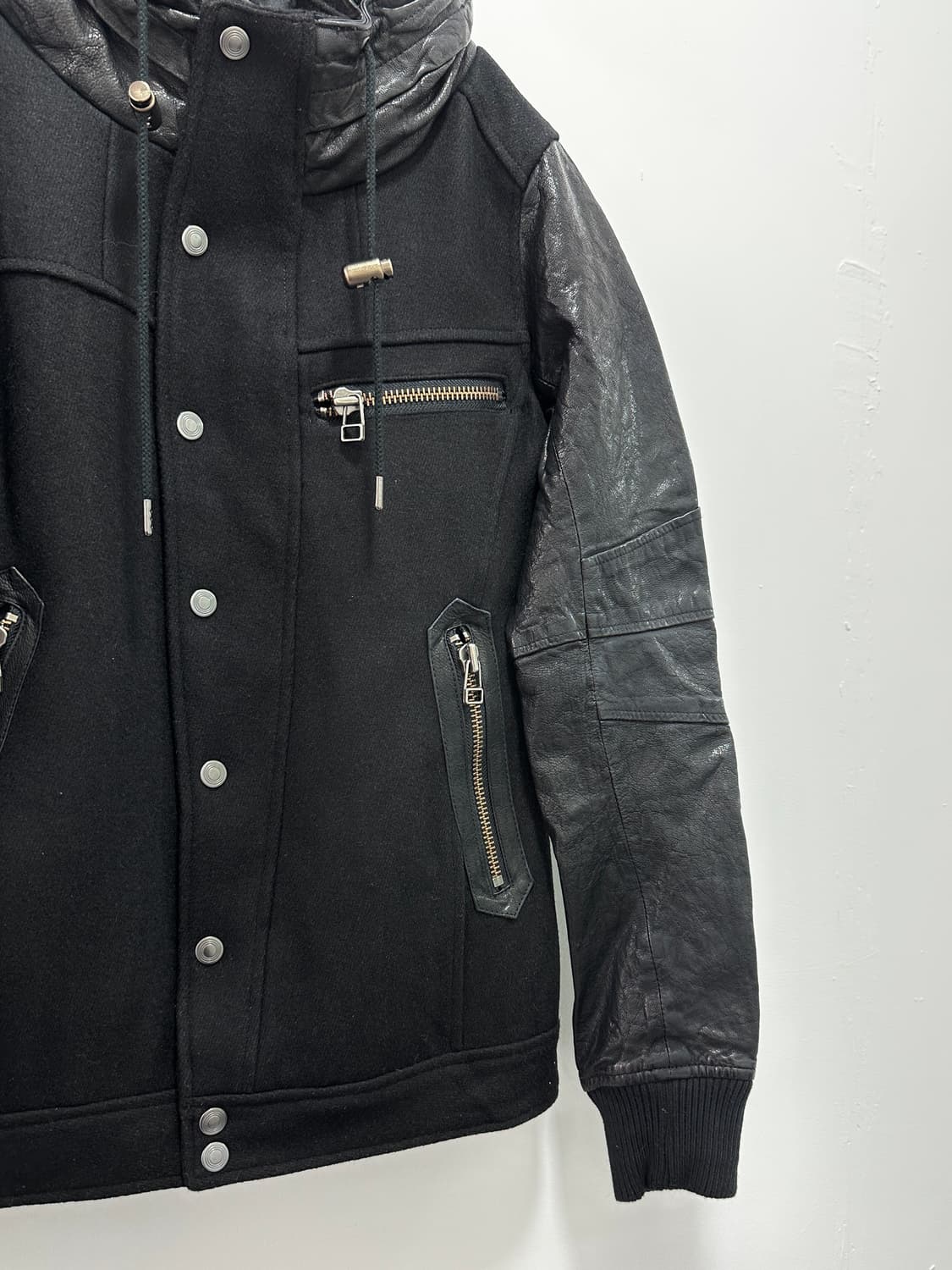 Tornado Mart goat leather 2way bomber 상품이미지2