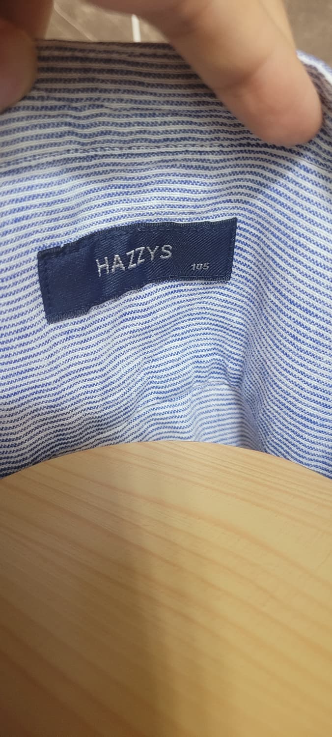 남성105사이즈)헤지스 스트라이프 헨리넥 셔츠(마45%) 상품이미지7