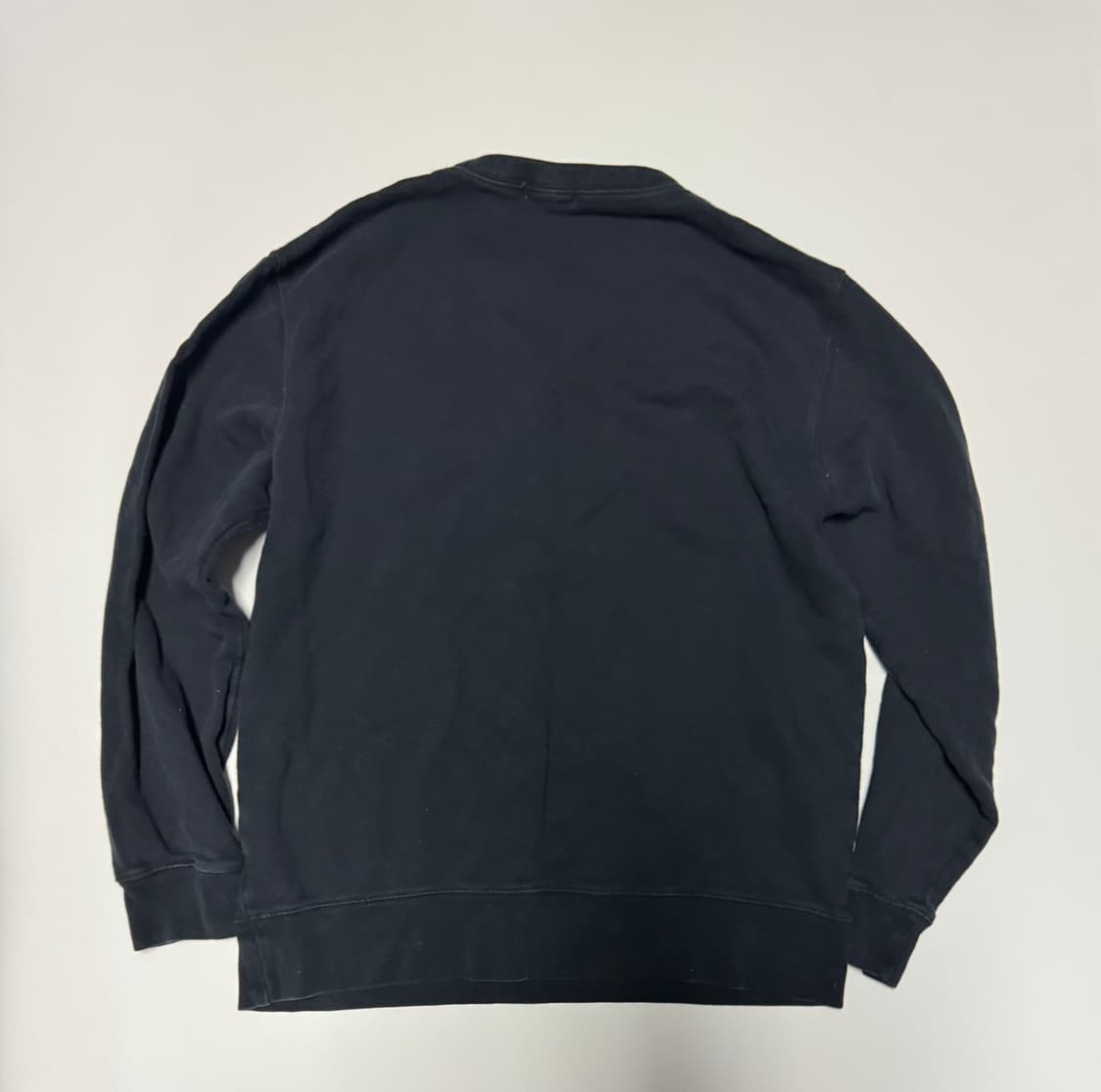 몽클레어 커스텀 리메이크 로고 맨투맨 L 블랙 상품이미지2