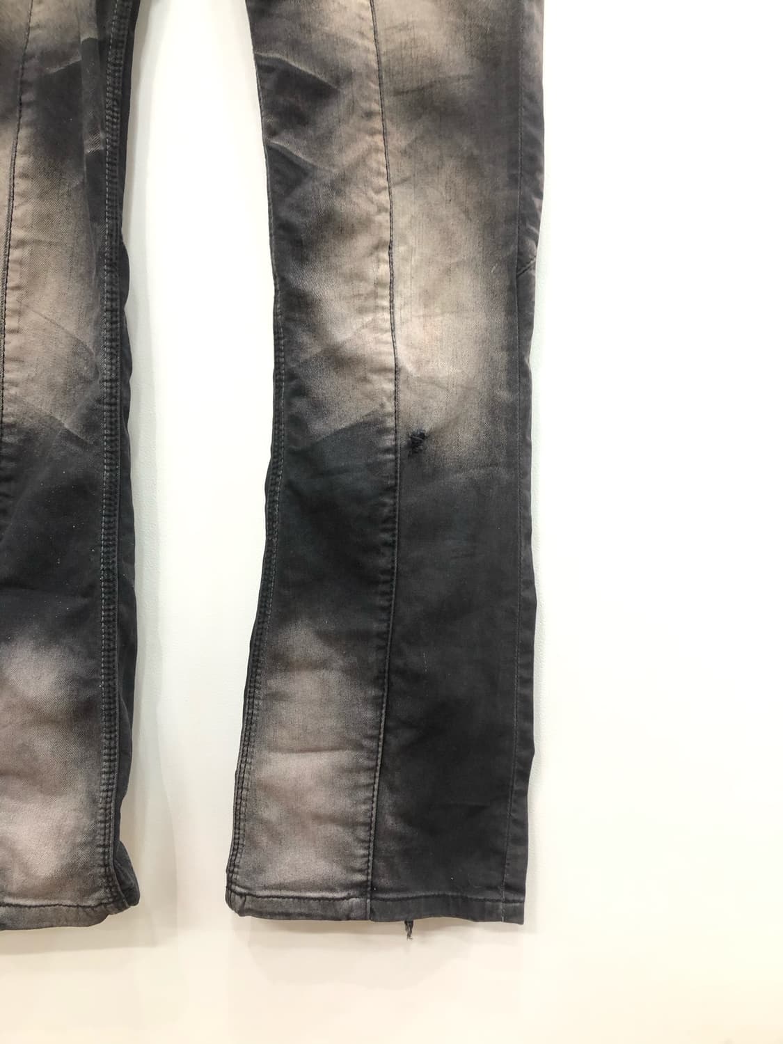 black washed semi bootcut denim pants 상품이미지6