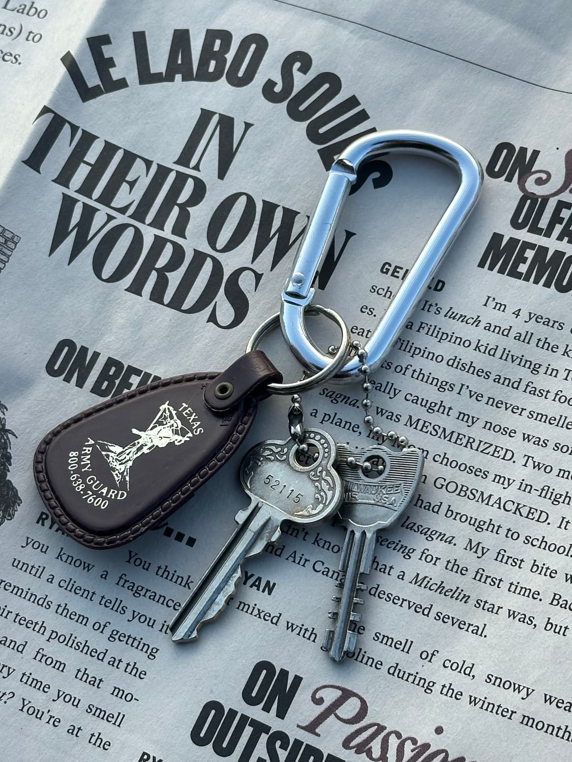 [EAST] America vintage keyring 상품이미지1