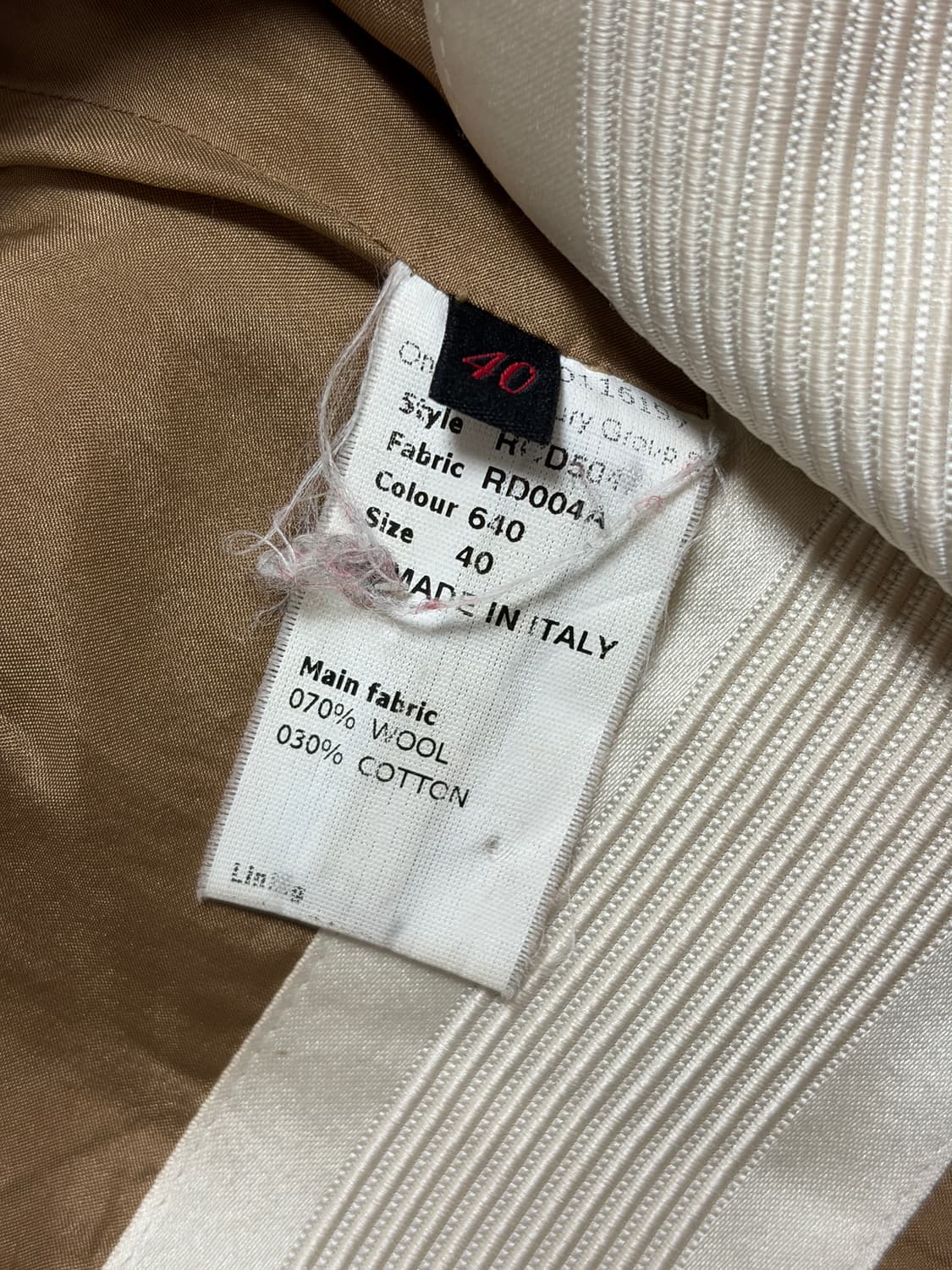 (GD착용) (유일매물) 로샤스 테디 코트 상품이미지9