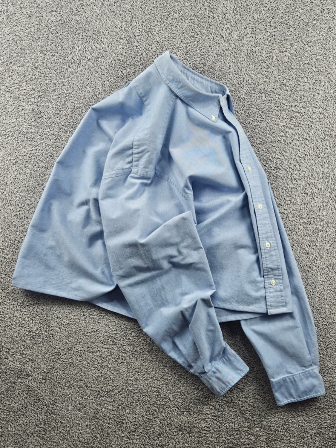 폴로랄프로렌 크롭 커스텀 야머스 옥스포드 셔츠 (2XL추정)/ 11517 상품이미지4