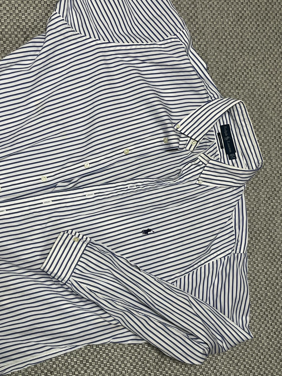 폴로 스트라이프 줄무늬 셔츠 남방 상품이미지2