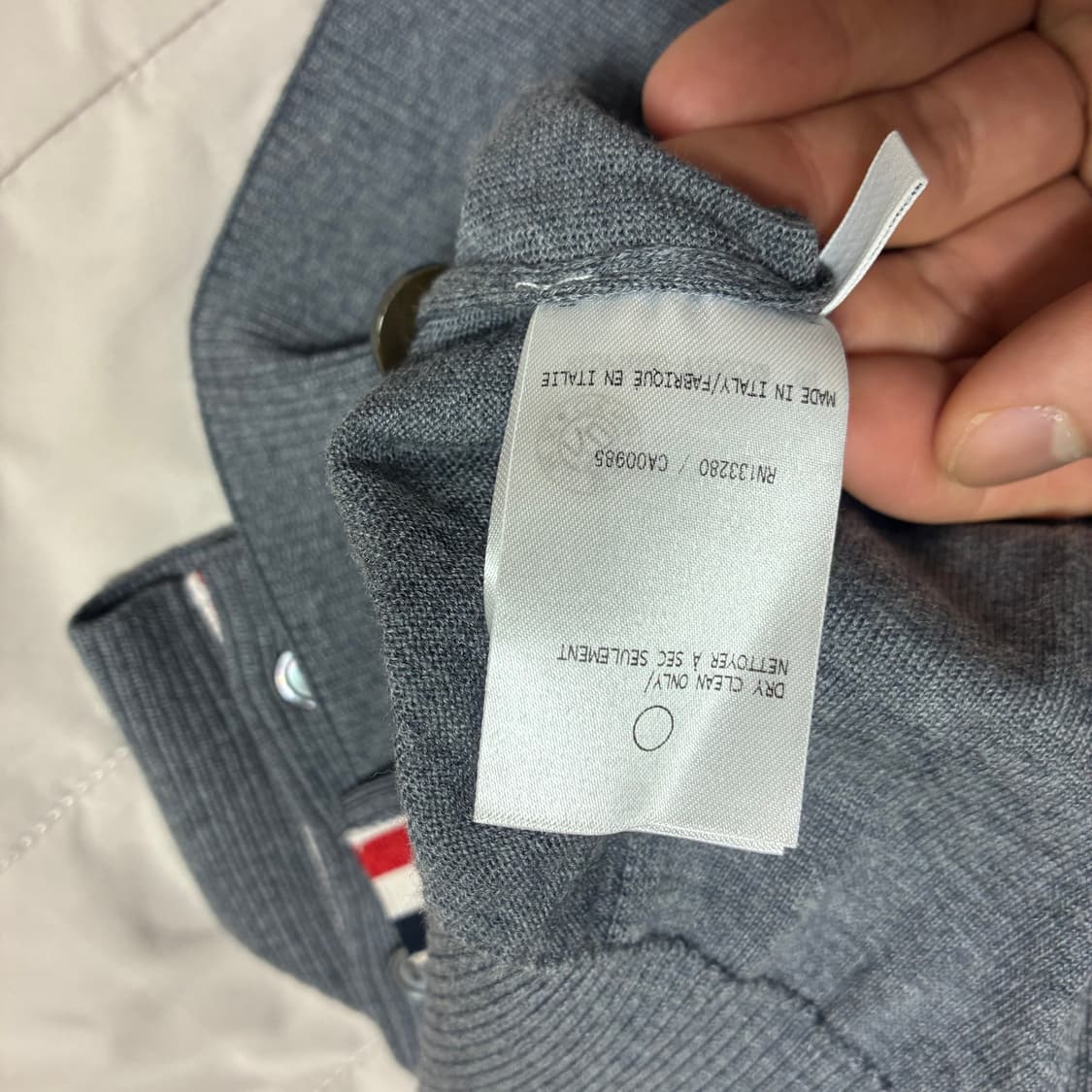 톰브라운 메리노울 5사이즈 가디건 상품이미지7