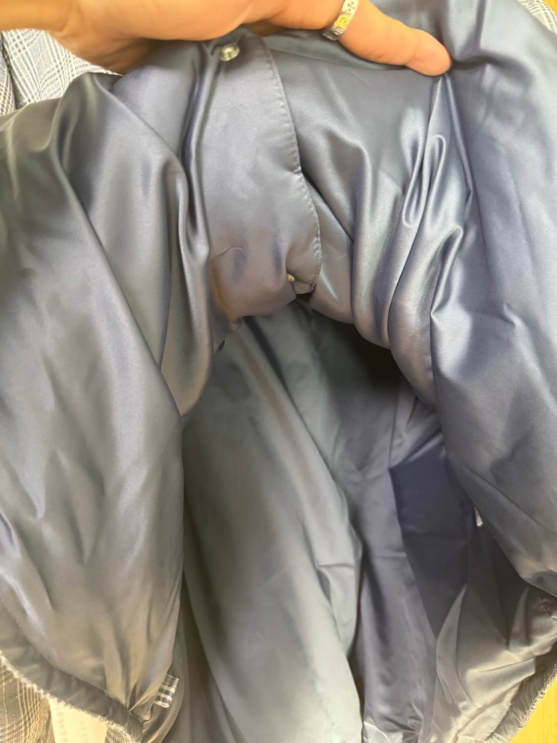 stu 패딩셔츠 패디드 셔츠 L 구스다운 상품이미지6